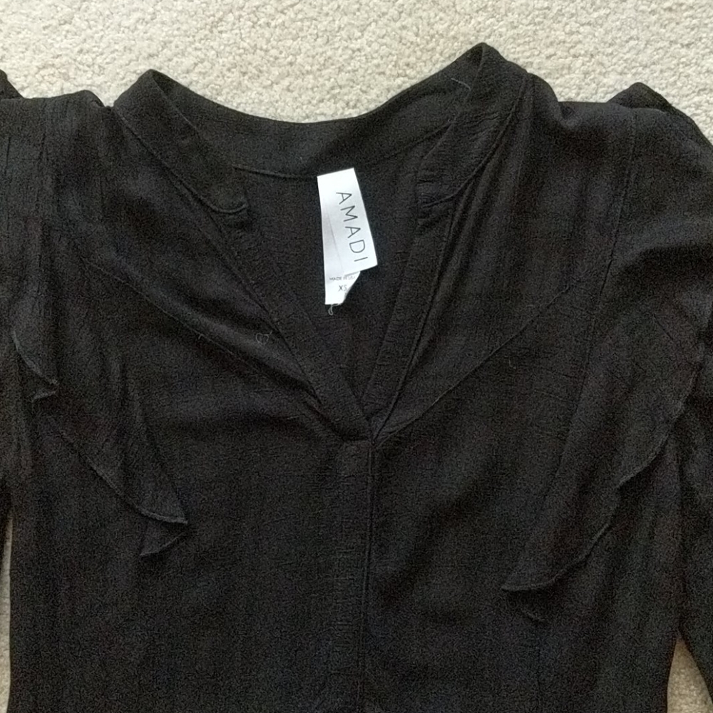 Amadi black dress Anthropologie - Picture 2 of 5